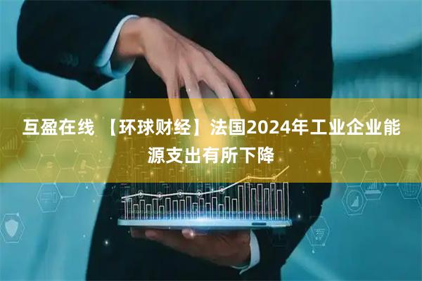 互盈在线 【环球财经】法国2024年工业企业能源支出有所下降