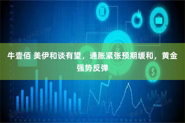 牛壹佰 美伊和谈有望，通胀紧张预期缓和，黄金强势反弹