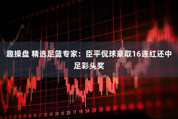 趣操盘 精选足篮专家：臣平侃球豪取16连红还中足彩头奖