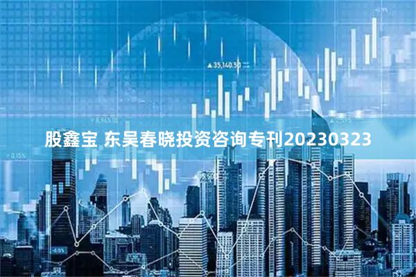 股鑫宝 东吴春晓投资咨询专刊20230323