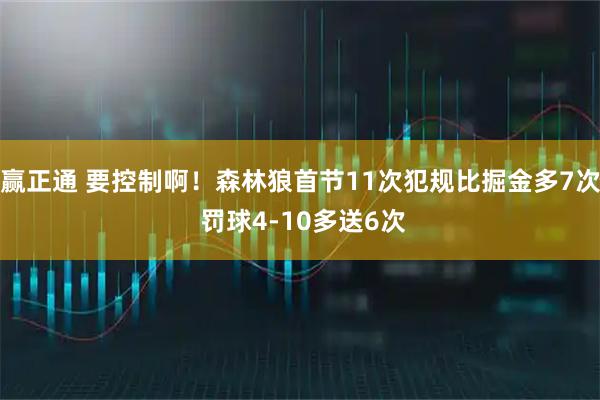 赢正通 要控制啊！森林狼首节11次犯规比掘金多7次 罚球4-10多送6次
