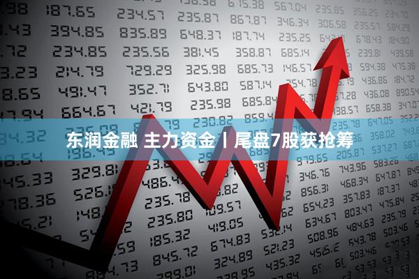东润金融 主力资金丨尾盘7股获抢筹